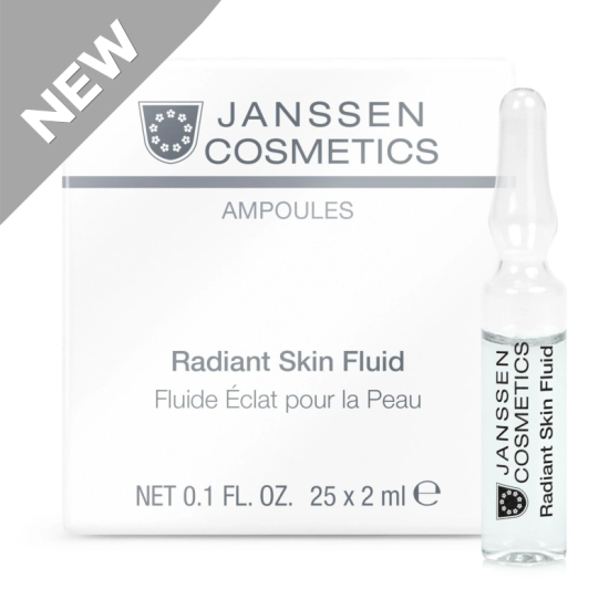 JANSSEN COSMETICS GLAZE RADIANT SKIN FLUID SERUM AMPUŁKA NAWILŻAJĄCA I PRZYWRACAJĄCA BLASK 2ML